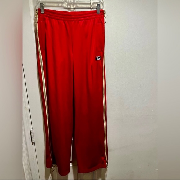 Fila X Pierre Cardin track pants w/ zippers on sides - Picture 4 of 15